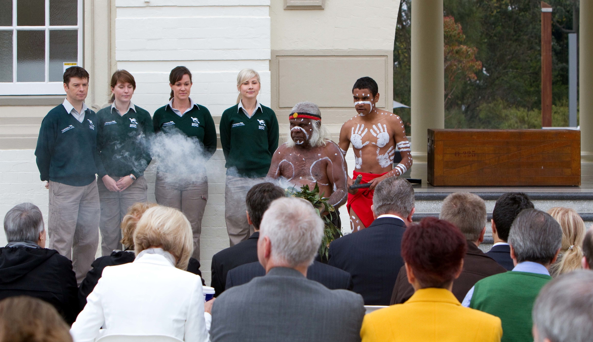 95th birthday celebrations with indigenous peoples