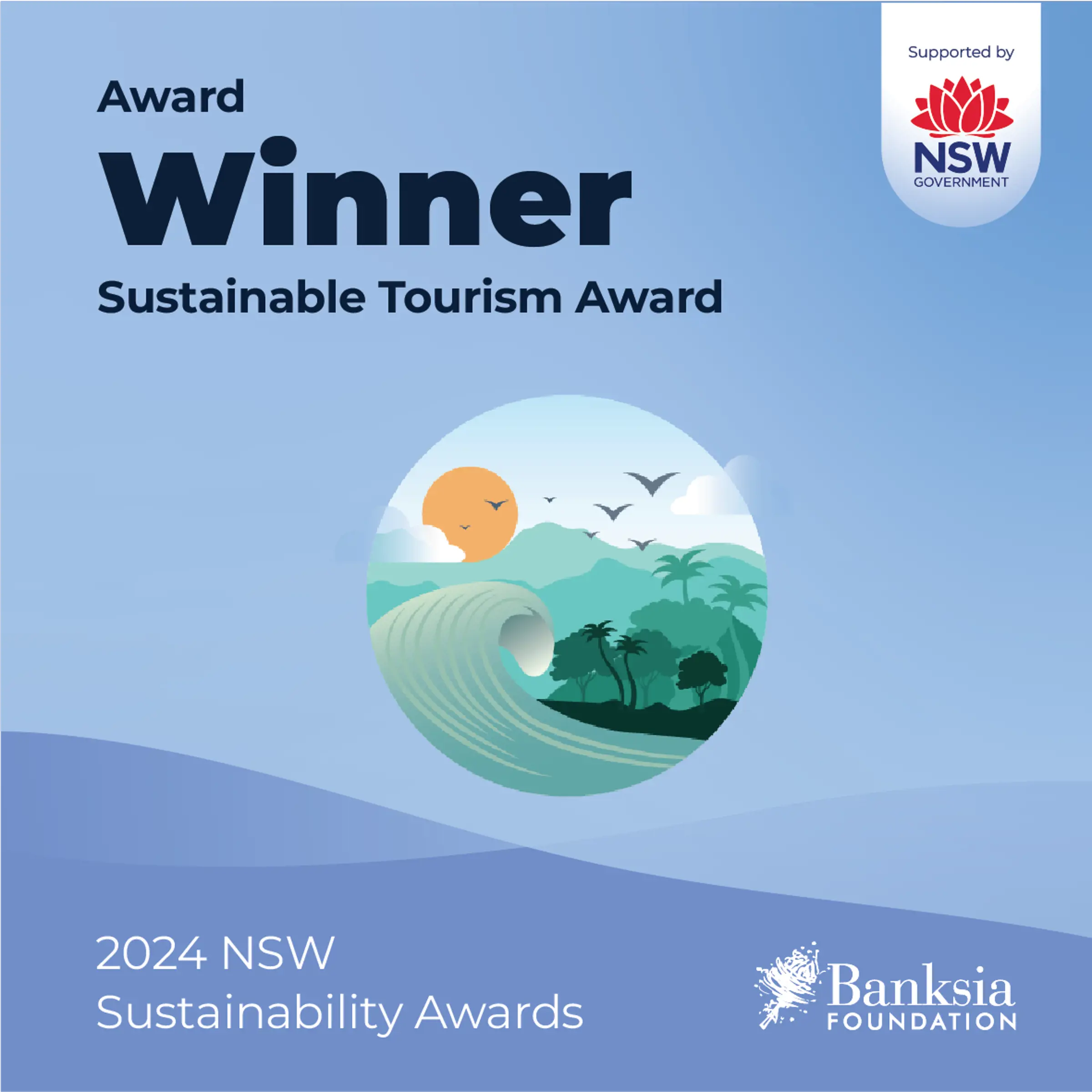 2024 NSW Sustainability Awards: Winner Sustainable Tourism Award